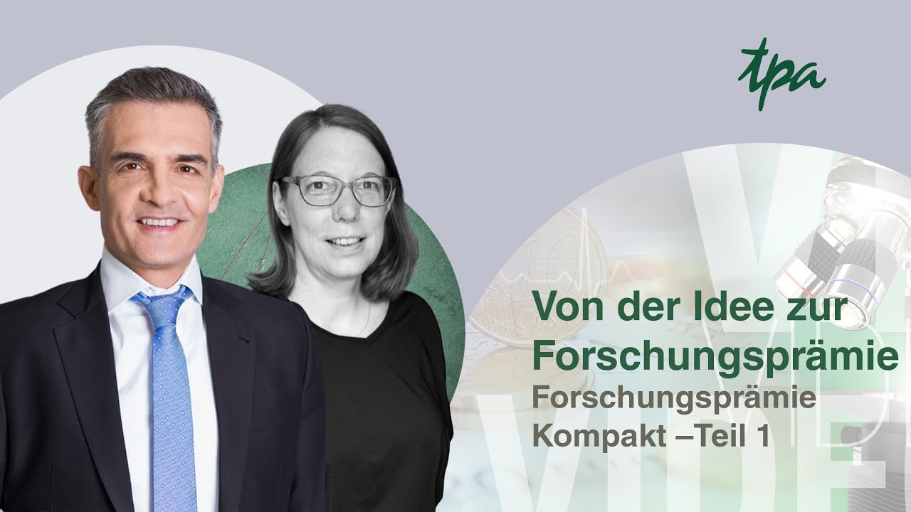 Von der Idee zur Forschungsprämie | TPA Steuerberatung und KuLa Funding