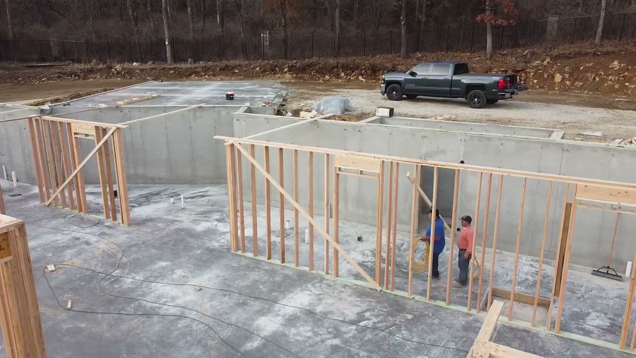 Basement framing done 2-16-26
