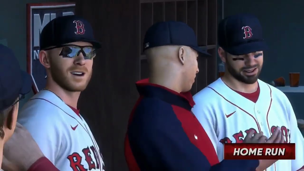 Tampa Bay Rays vs Boston Red Soxs. MLB The Show 22 Franchise Mode game