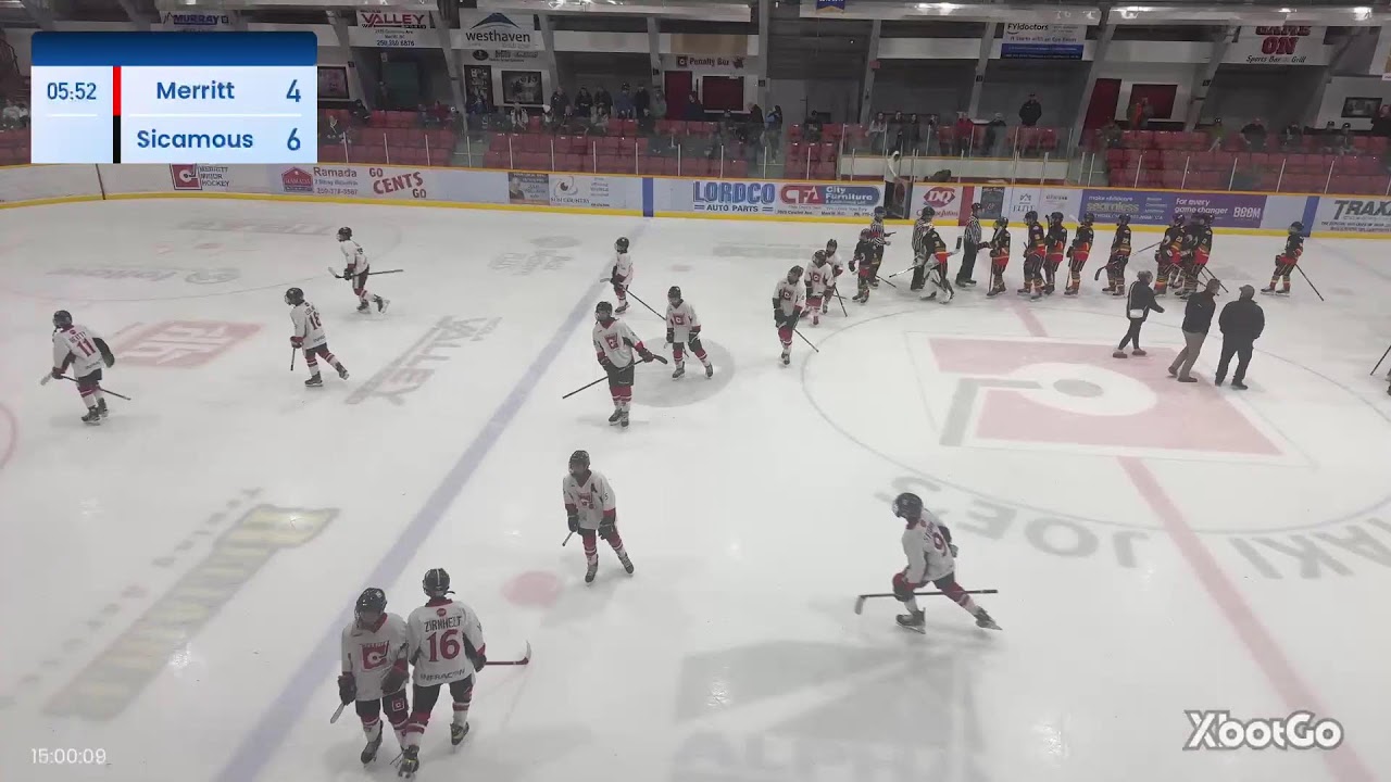 U15 Merritt centennials  Live Stream