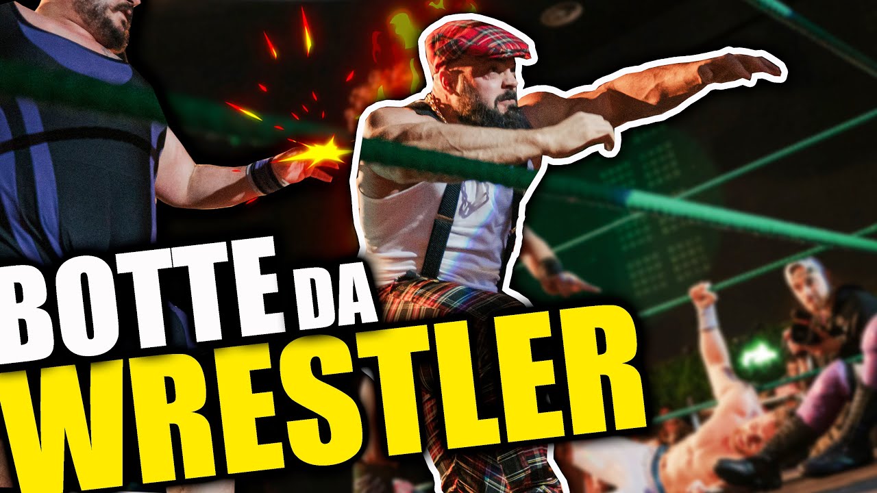 DEBUTTO NEL WRESTLING - lottatore per un giorno
