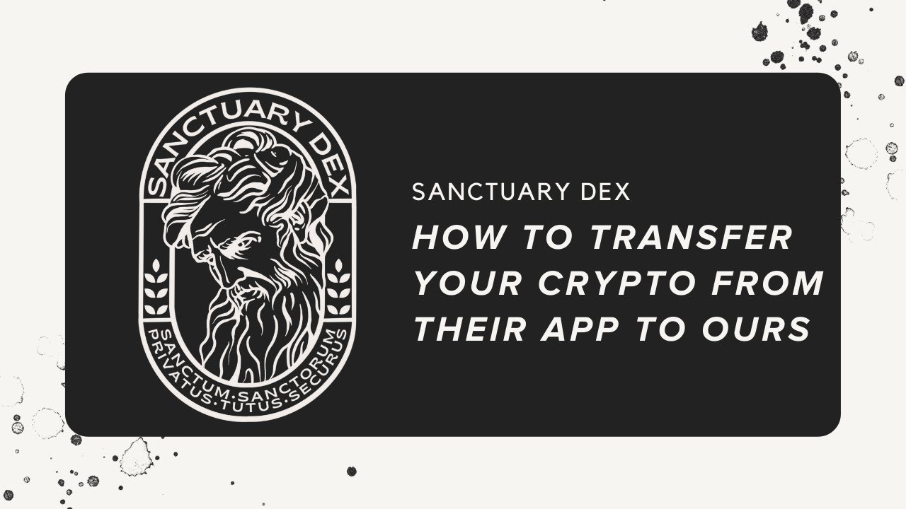 HOW TO TRANSFER YOUR CRYPTO FROM THEIR APP TO OURS | Sanctuary Wallet app