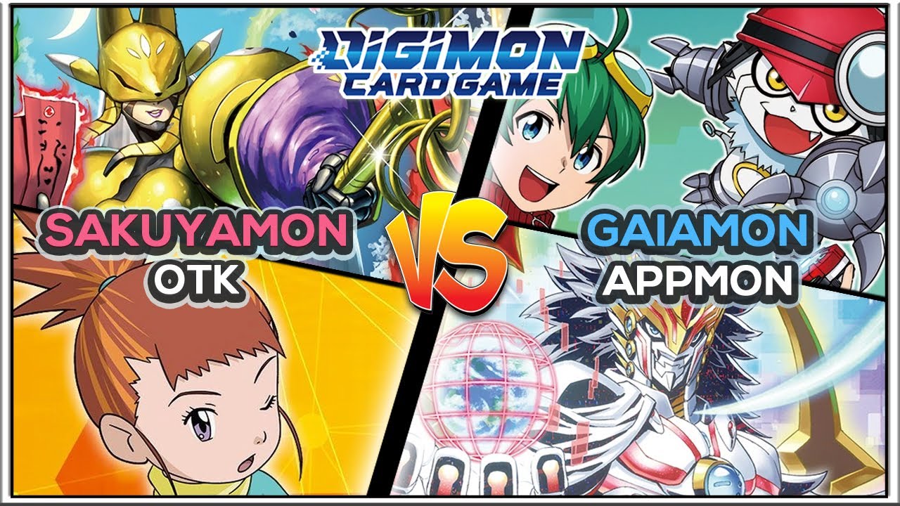 Sakuyamon vs Gaiamon &bull; ST22 Gameplay | DCGO | Digimon TCG