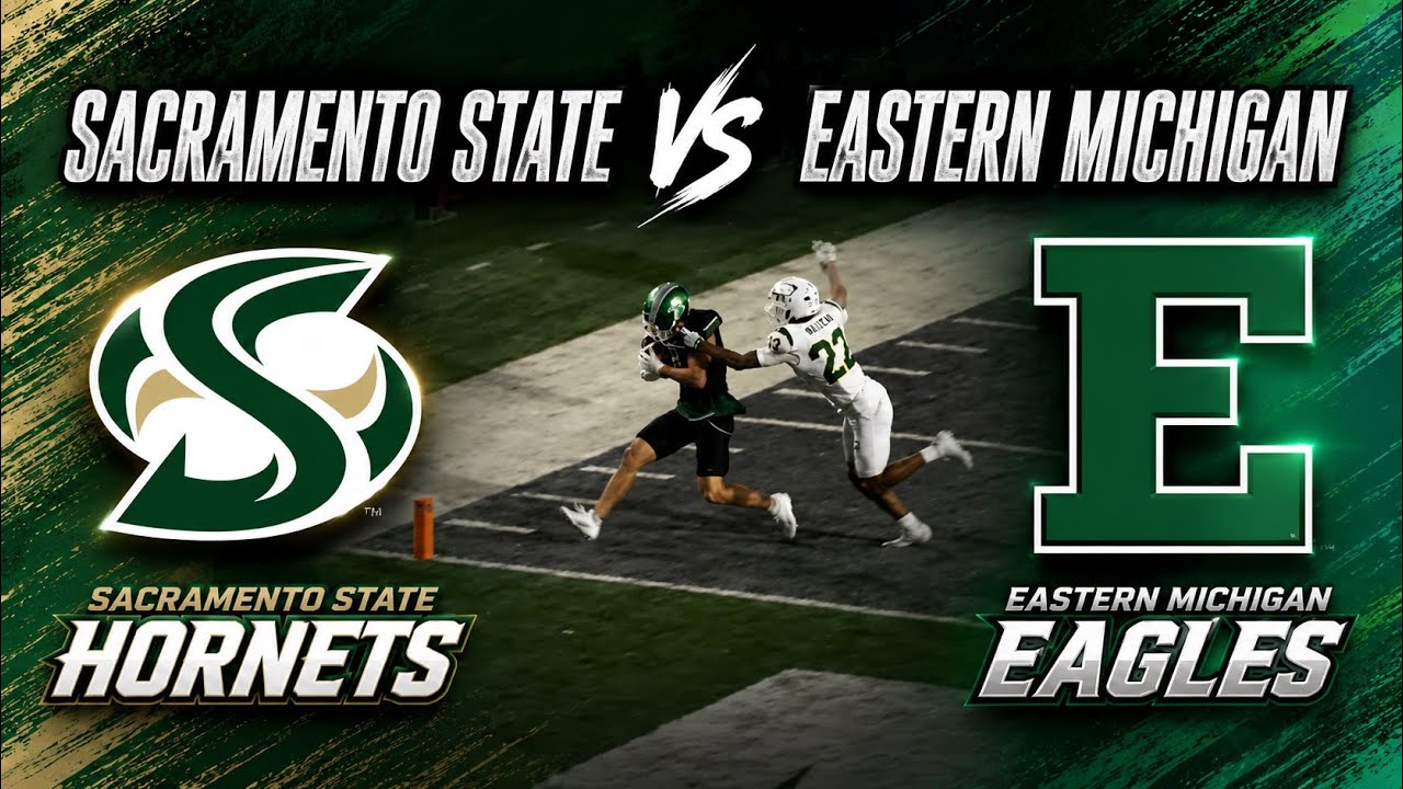 Sacramento State vs Eastern Michigan Week 0 Highlights 2026 College Football Highlights 