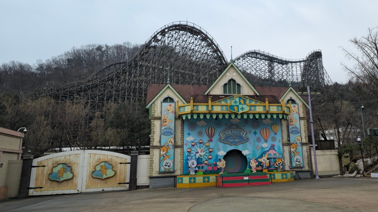 [4K] 2025.03.01 에버랜드 티익스프레스 운행영상 - T-Express off-ride, Everland