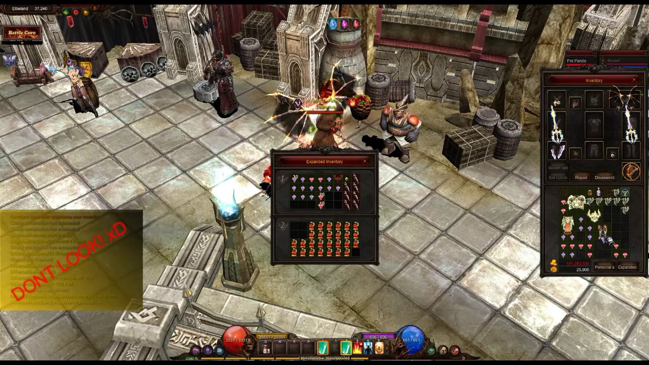 Global Mu Online - FIRST HOLY ANGEL BM SET IN MIDGARD!!