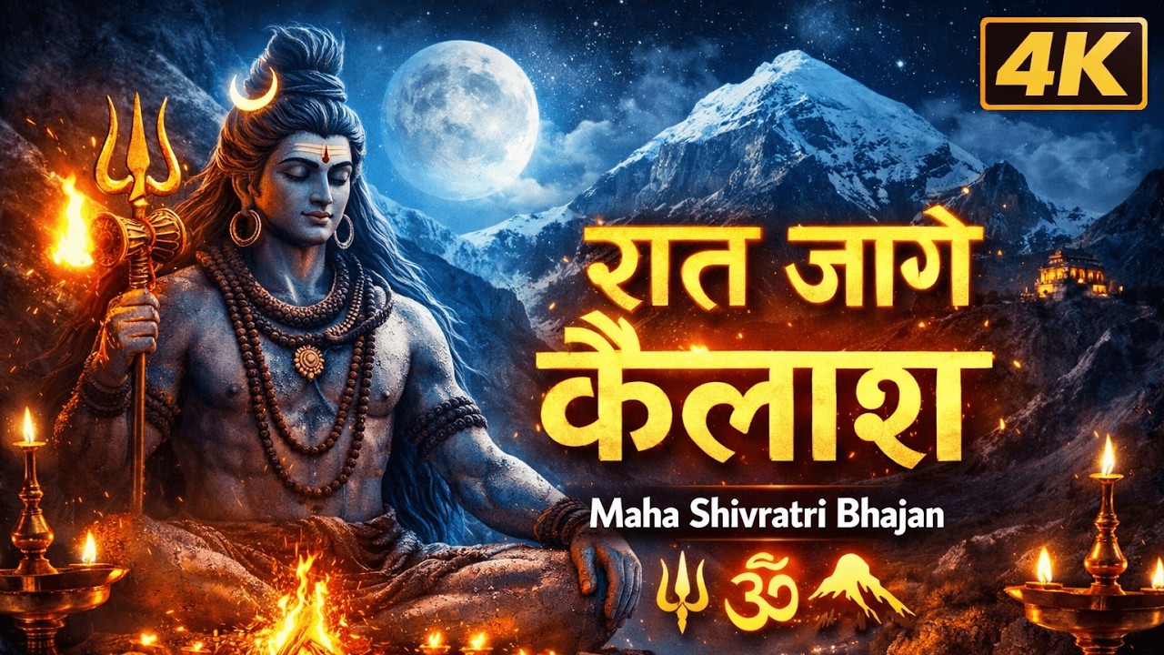 रात जागे कैलाश | Maha Shivratri Bhajan 2026 | Shivratri Night Jagran Song 🔱