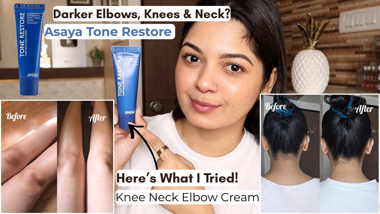 I Tried Asaya&rsquo;s Knee, Neck & Elbow Cream for Uneven Skin Tone