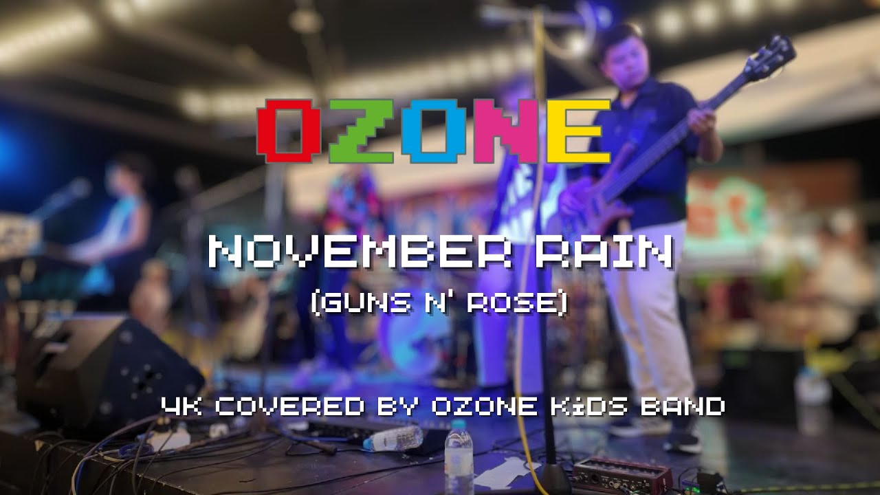 NOVEMBER RAIN (Guns N' Roses) - 4K Covered by OZONE Band
