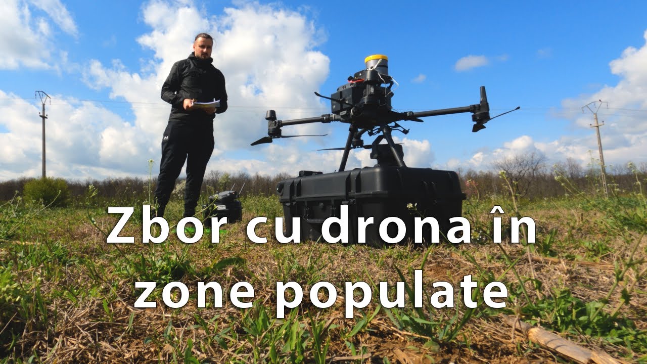Primul meu zbor cu drona DJI M350 deasupra unei zone populate (scanare LiDAR &icirc;n SPECIFIC)