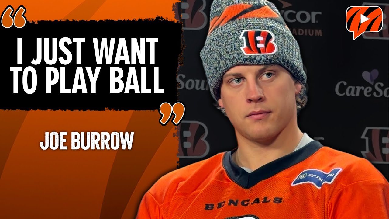 Joe Burrow on Handling Outside Noise, Bengals’ Struggles and Team Direction