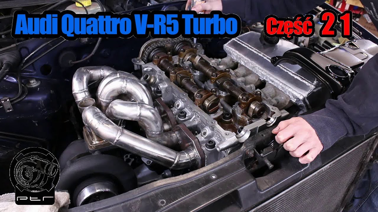 👉 AUDI QUATTRO VR5 TURBO cz.21 / Uklad chlodzenia i klima, pokrywa, wtryski 2x1000 oraz konkurs?