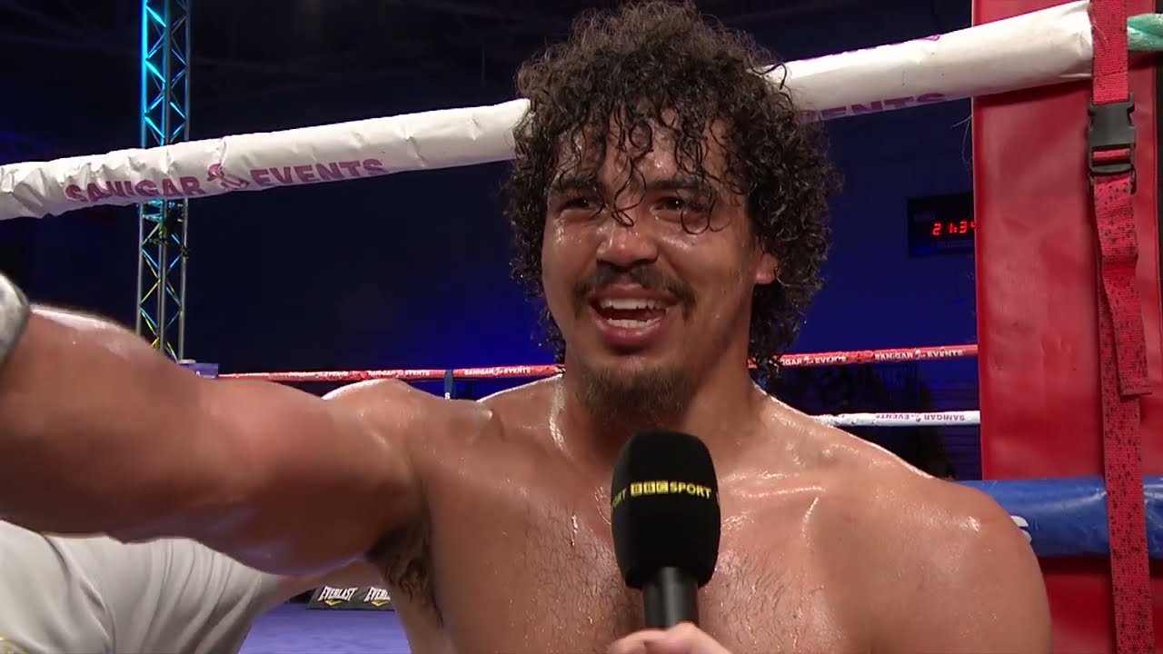 UNDEFEATED PROFESSIONAL BOXER Moses 'THE NATIVE' Jolly vs Lamah Griggs in heavyweight boxing match