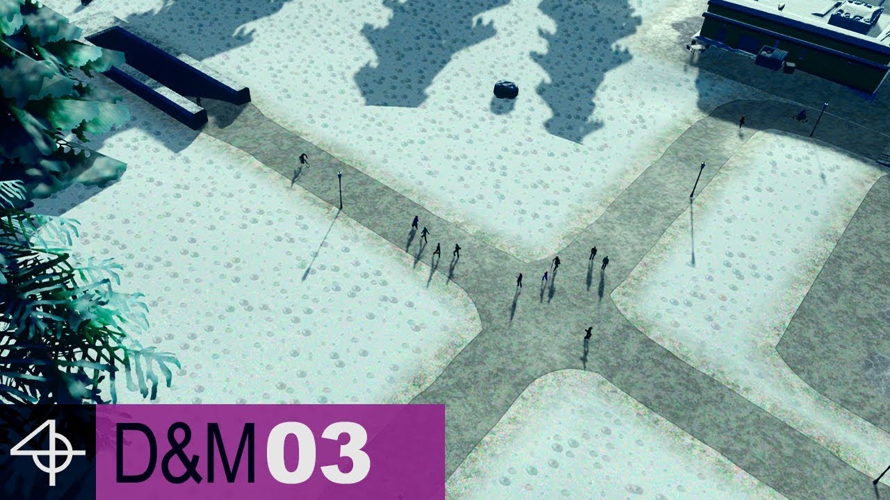 Crowded Pathway Layout | Unmodded Cities: Skylines – Design and Manage, Part 3