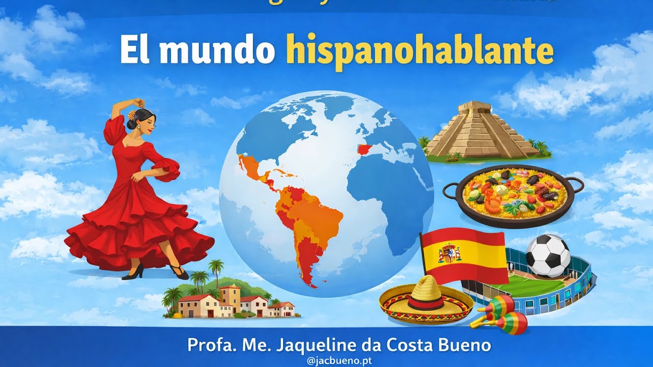 🌎 El mundo hispanohablante | Aula de Espanhol + Cultura + Literatura