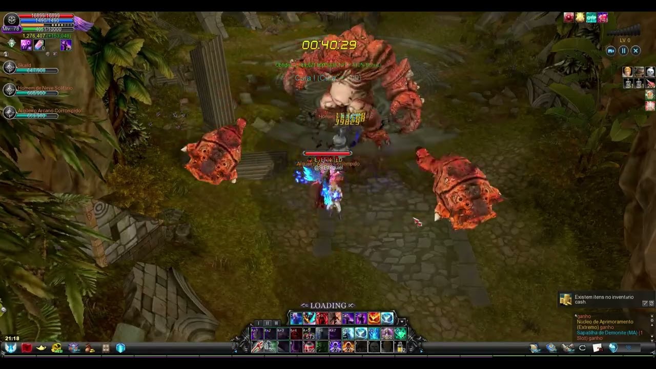 DM Fazendo ilha da miragem na paulada  #cabalonline