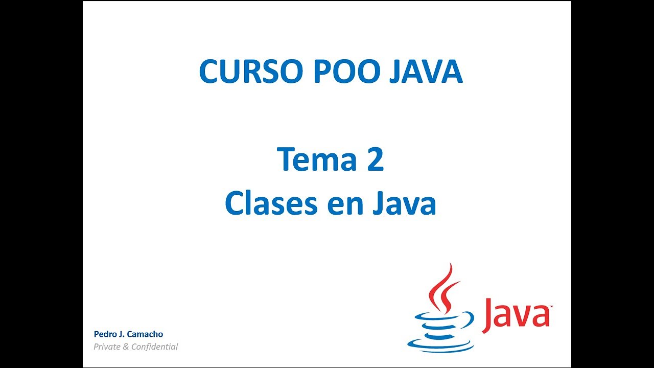 Tema 2 - Clases Java