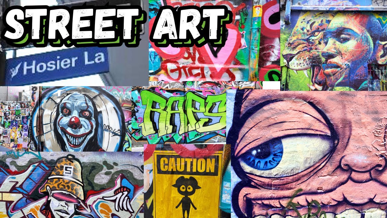 Hosier Lane Melbourne Graffiti Street Art 2024 | Things to do in Melbourne | Australia Travel Guide