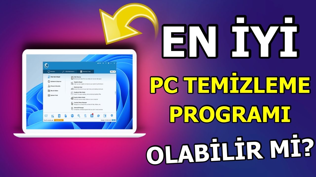 EN İYİ PC TEMİZLEME PROGRAMI Olabilir (Mi) ?? 👈👈
