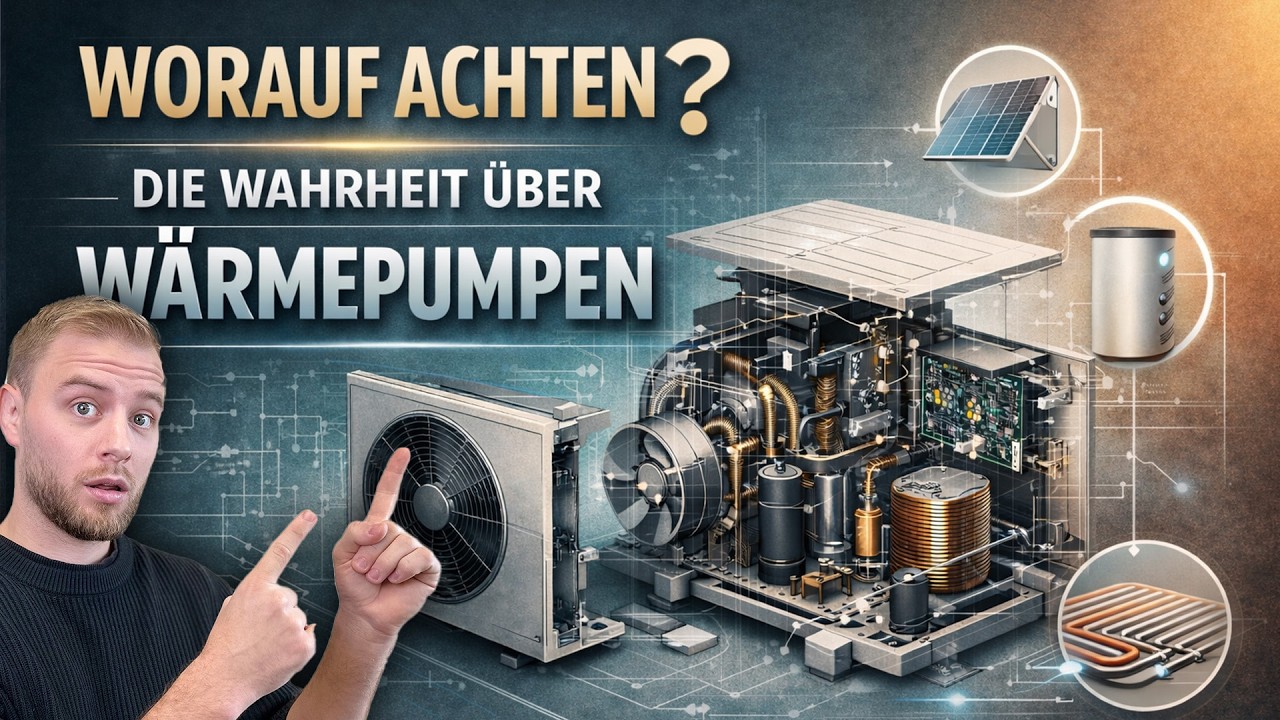 Lohnt sich das 2026?! Der KOMPLETTE Leitfaden zu W&auml;rmepumpen