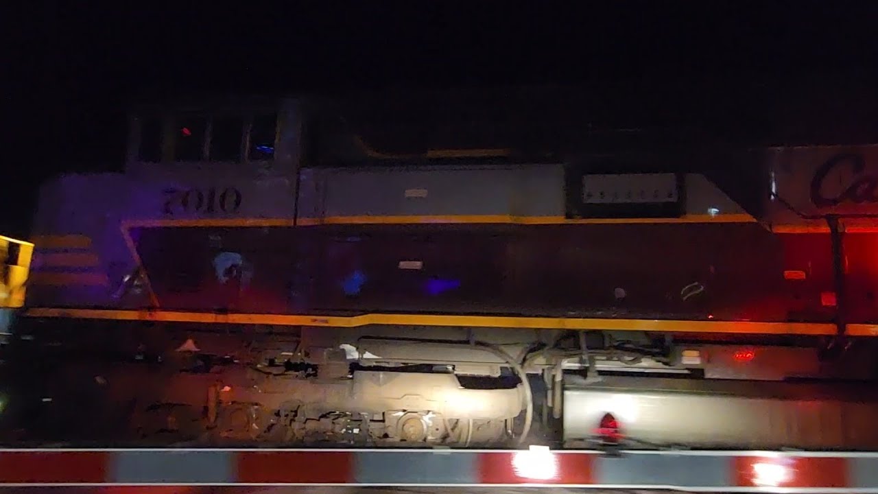 199 Car Westbound CPKC Manifest Train Flew By Watkins, MN