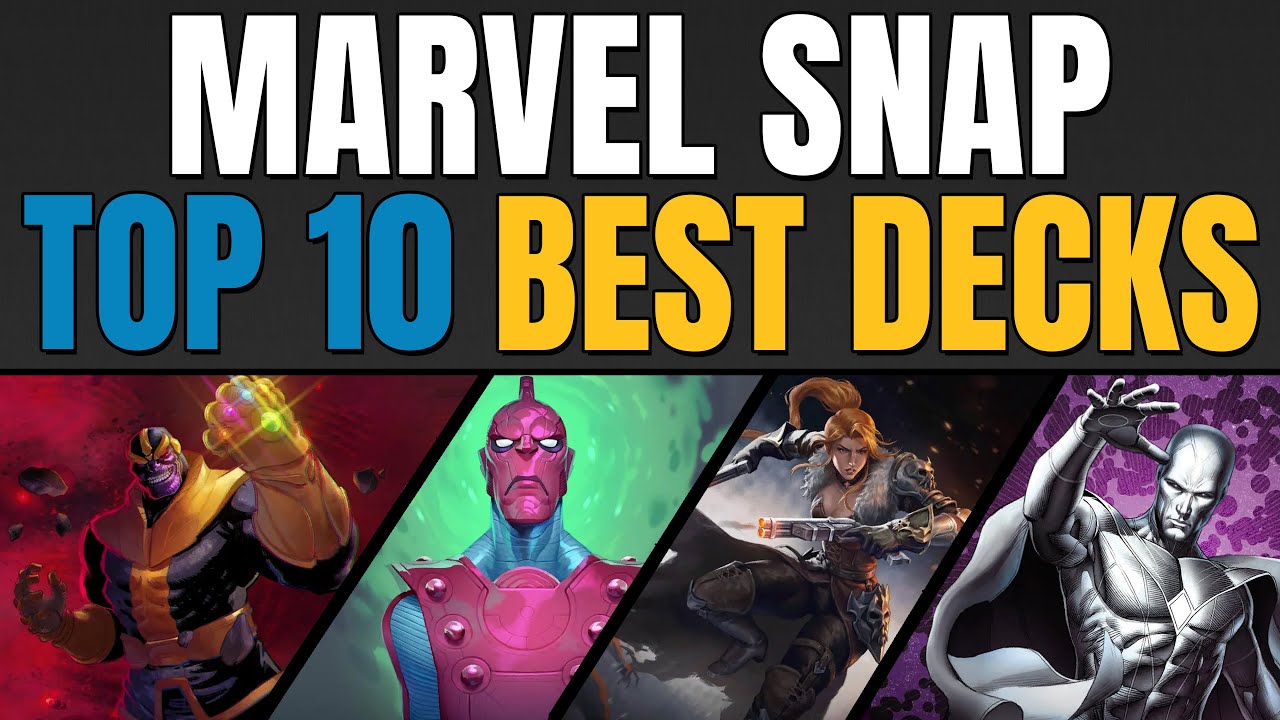 TOP 10 BEST DECKS IN MARVEL SNAP | Weekly Marvel Snap Meta Report #60