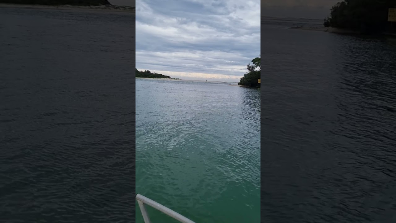 CROSSING SUSSEX INLET BAR TO THE OCEAN