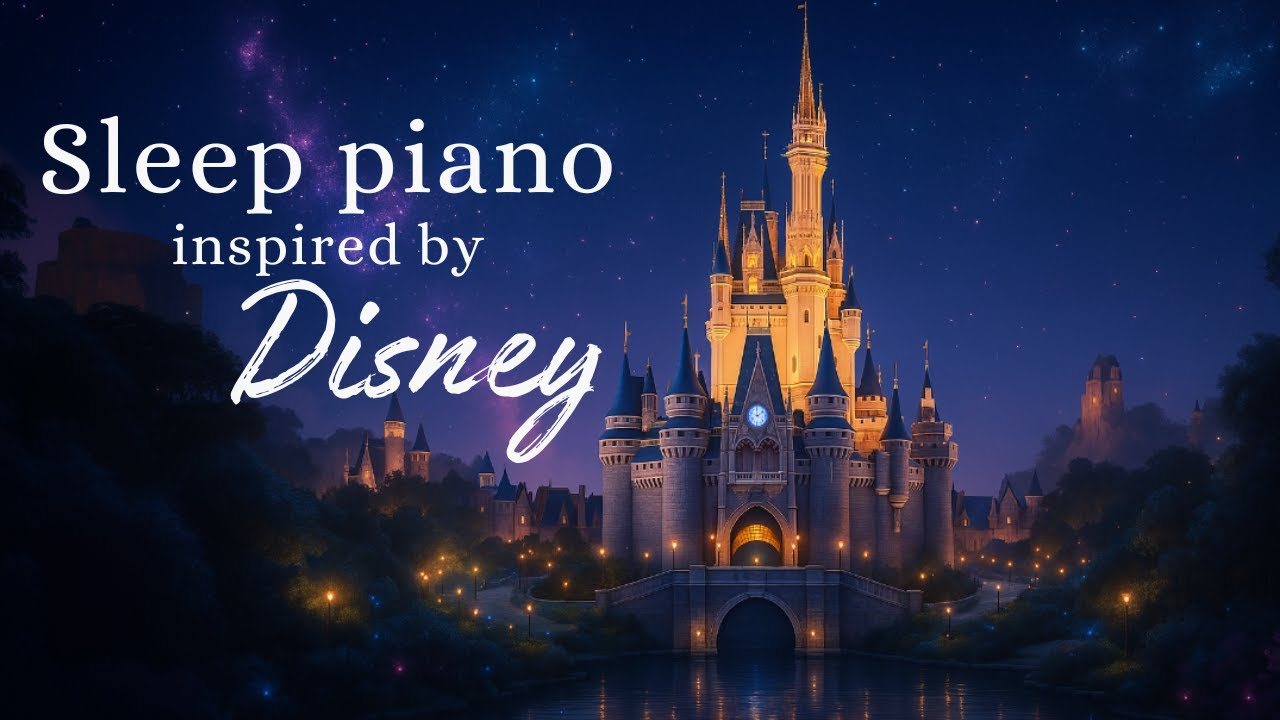 💜 Disney - Inspired Piano Collection 🎹💖 Soft Instrumentals to Dream and Sleep 🎵🎶