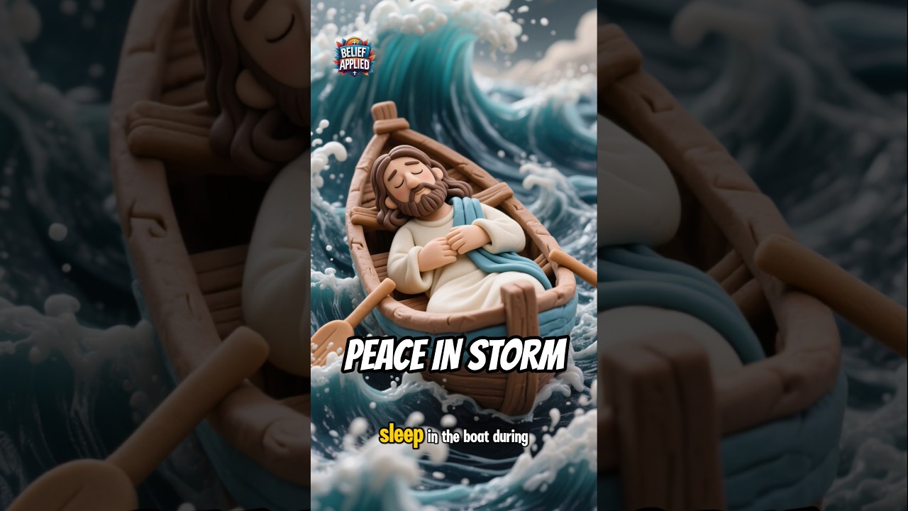 Why jesus slept during in storm and what it teaches you 