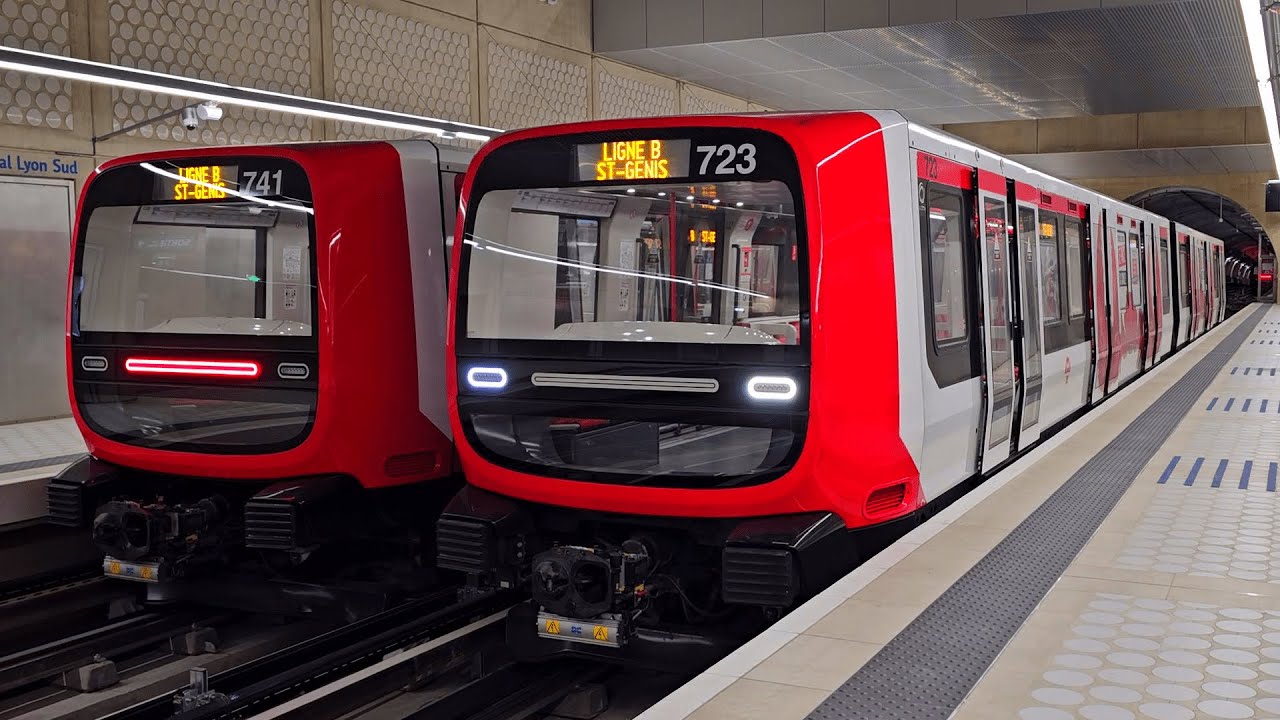 Metro B - Saint Genis Laval (dégarage)