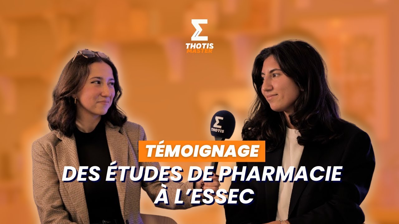 Des études de pharmacie à l'ESSEC : témoignage