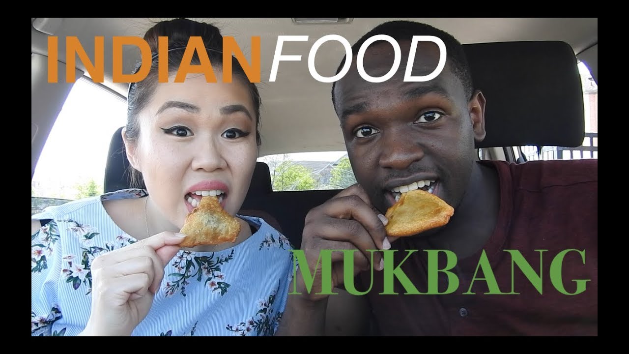 Indian Food Mukbang/Eating Show먹방 | Babu Catering | Kothu Roti & Samosas