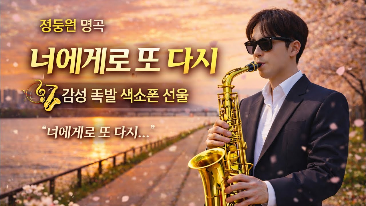 너에게로 또 다시 – 정동원 🎷 듣자마자 눈물나는 색소폰 연주