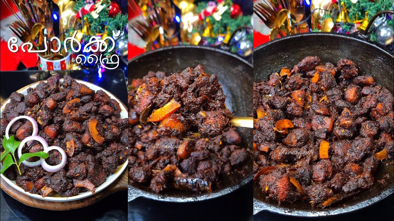 🎅Christmas Series : 22 🎄|| Pork Fry || ക്രിസ്തുമസ് സ്പെഷ്യൽ പോർക്ക്‌ ഫ്രൈ ||