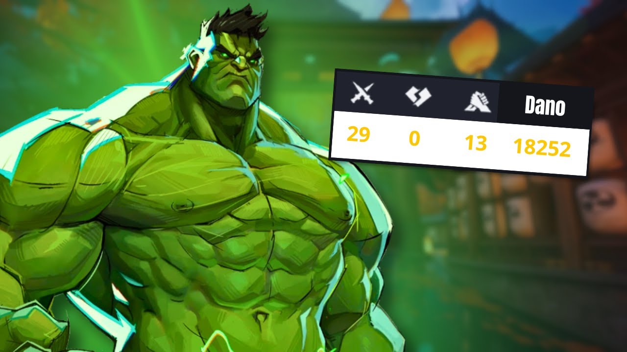 TOP 500 DESTRÓI de HULK na RANKED | Marvel Rivals