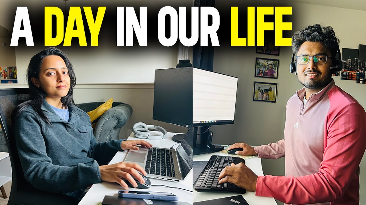 A Day in Life of 2 Software Engineers Working from Home
