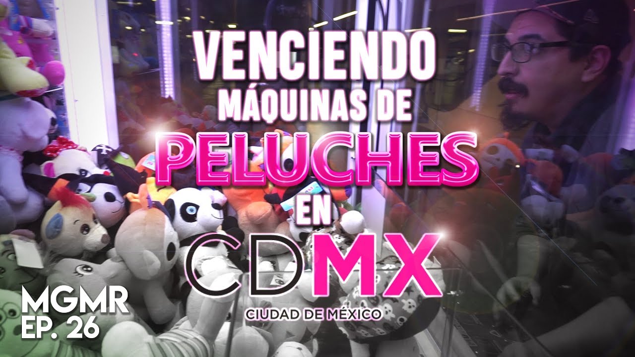 VENCIENDO Máquinas de Peluches en CDMX - MiniGames en el Mundo Real Ep. 26
