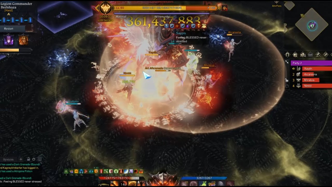 1581 Berserker Technique 31% DMG G1 Brelshaza Hard