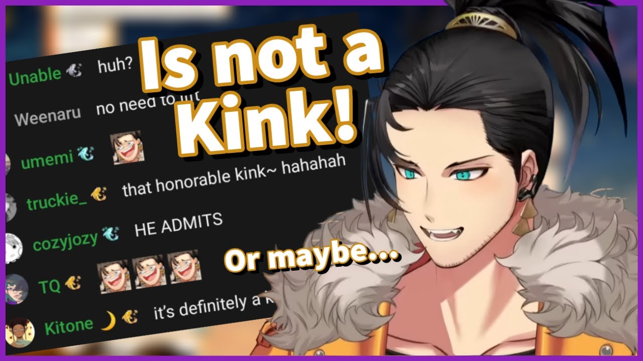 Shinri has a WEIRD KINK!【Holostars EN | Josuiji Shinri】