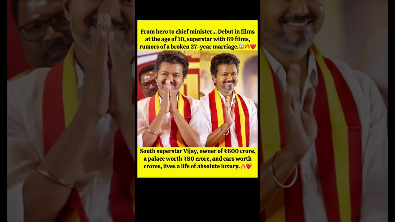 The Rise of Thalapathy: From 69 Films to Political Powerhouse