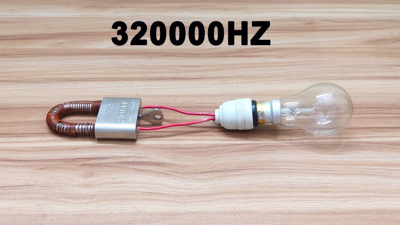 How to make free energy 240V 320000HZ at home
