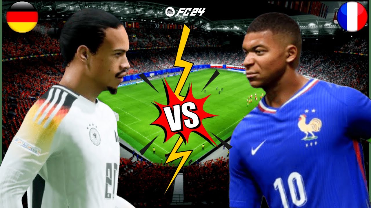 FC24 - France vs Germany | EURO 2024 | Digital Footballer | 4K HDR
