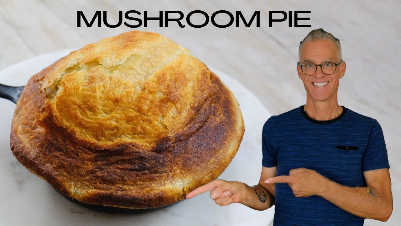Easy Mushroom Pie Recipe | Delicious and Nutritious