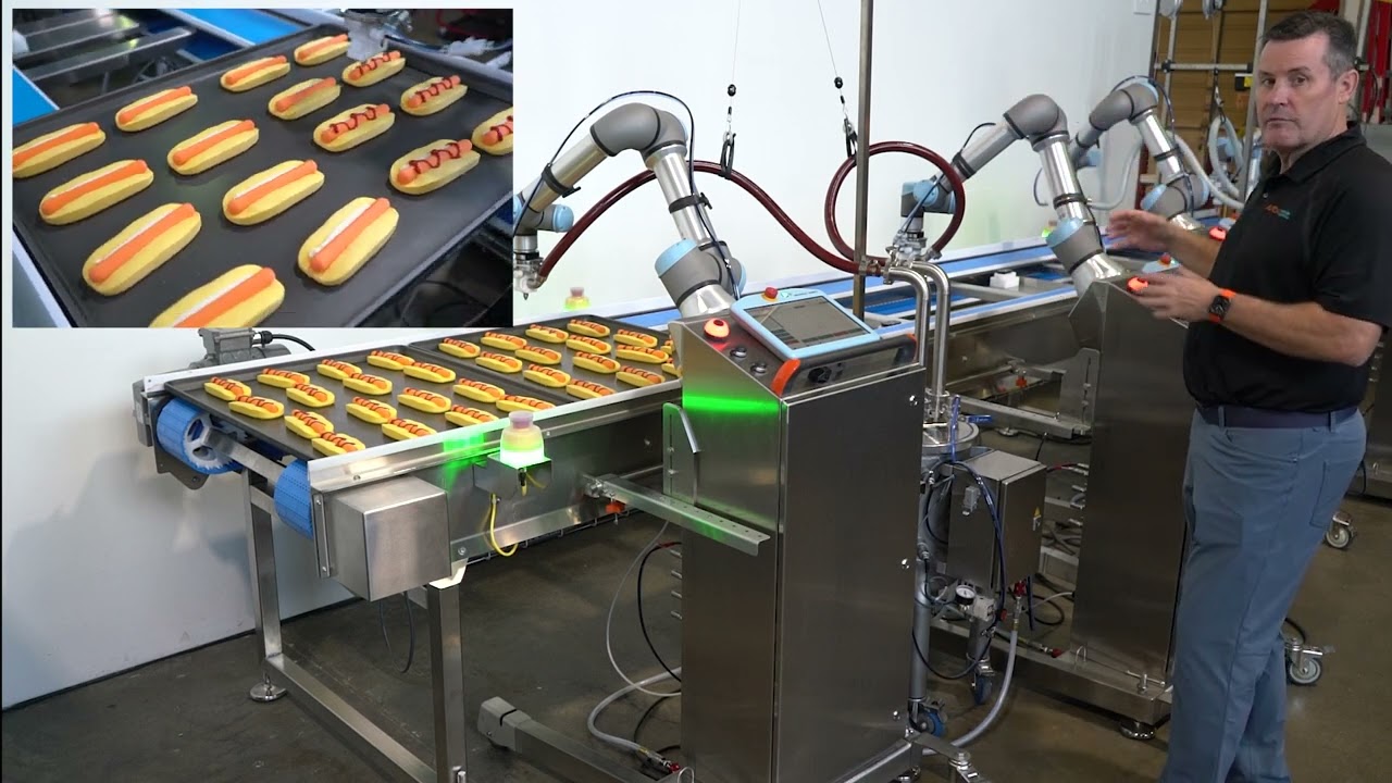 Robotic Depositing for Hot Dogs - Apex Motion Control