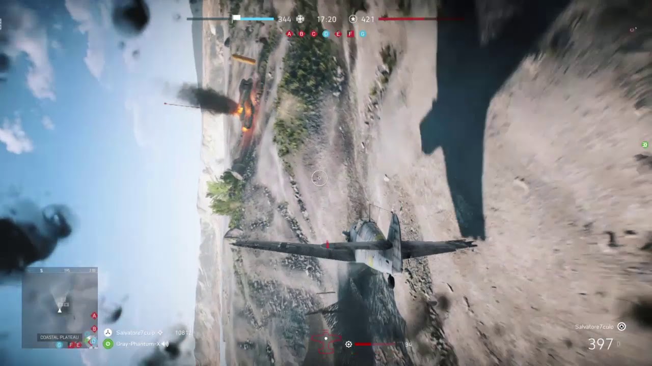 When you are on god mode in battlefield 5