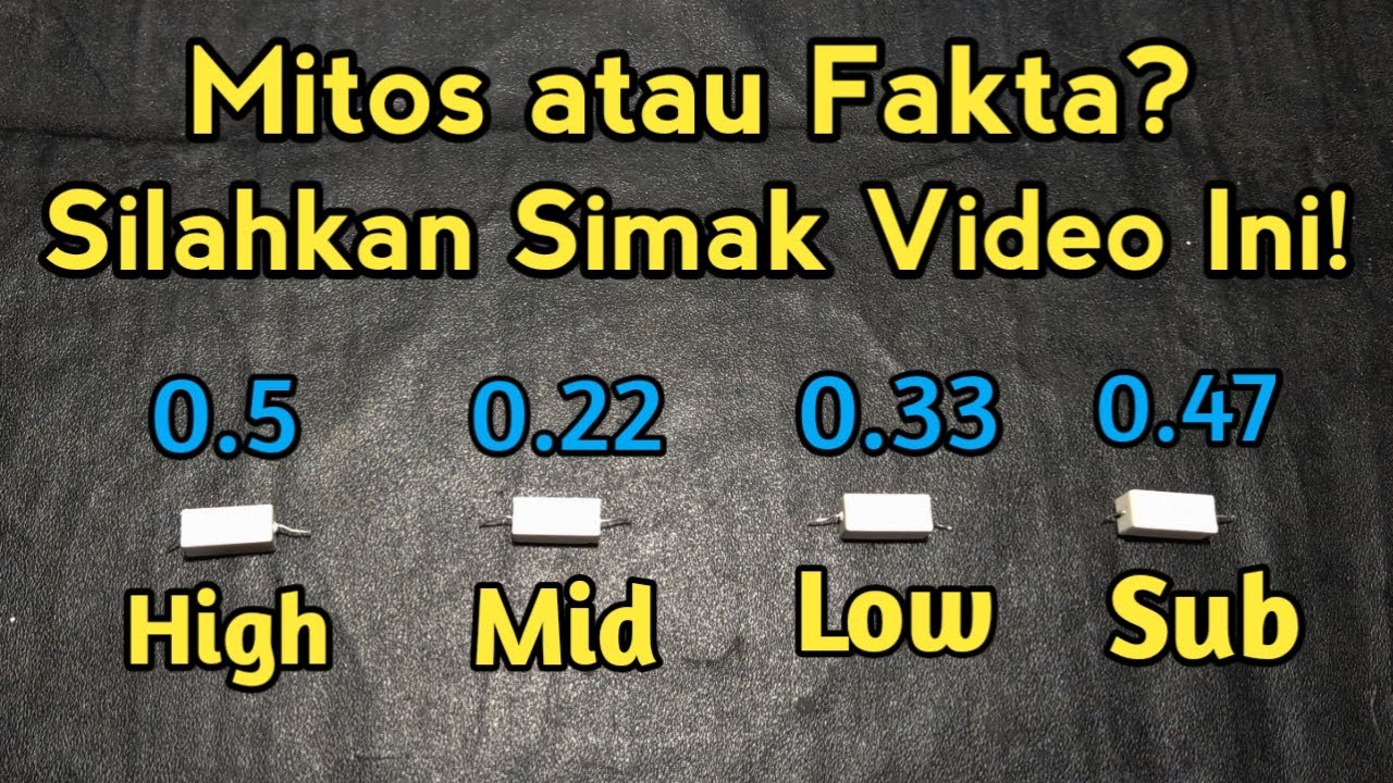 Apakah R Kapur Bisa Merubah Karakter Suara Amplifier?