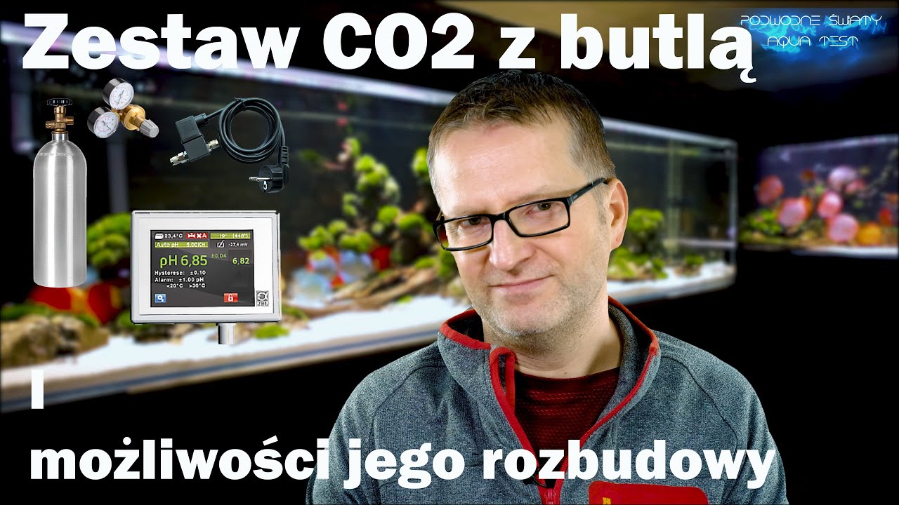 Zestaw CO2 z butlą i możliwości jego rozbudowy