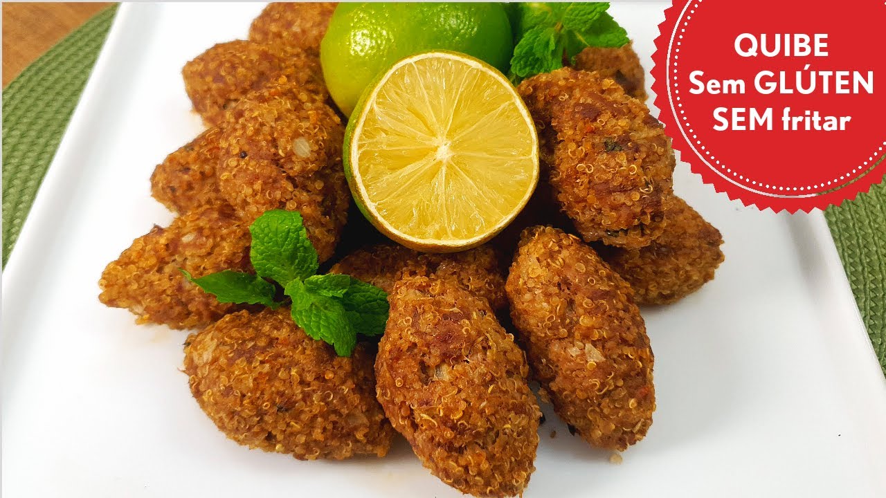 Quibe SEM GLÚTEN - Um SUPER Alimento! #kibe