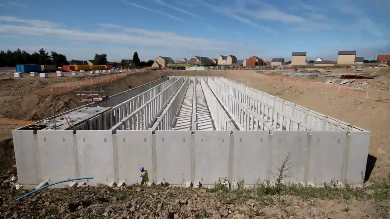 VHE Attenuation Tank Construction