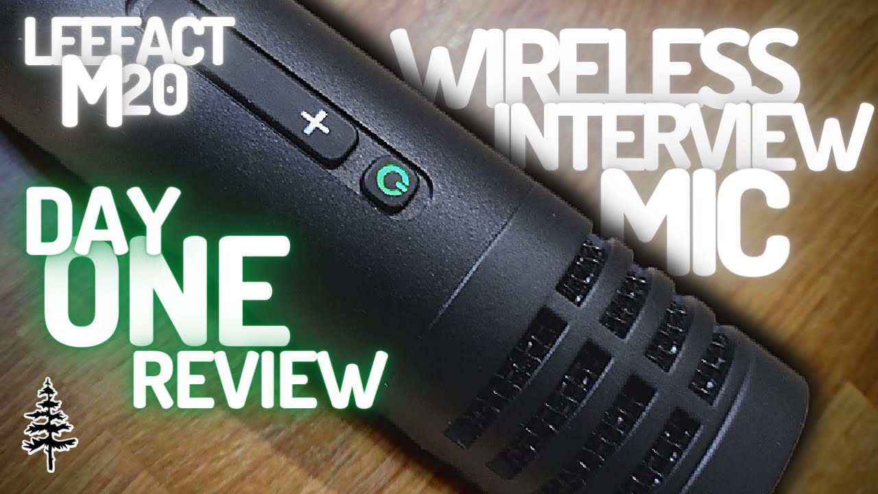 Affordable Wireless Interview Microphone, Leefact M20 Day One Review And Feedback
